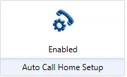 AutoCall Home Button